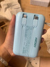 迪士尼大容量iphone15充電寶20000毫安蘋果15promax外接電池可上飛機 冰川藍|2萬毫安 曬單實拍圖