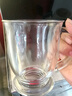 蘭圣佳玻璃杯大容量帶把果汁杯家用水杯ins風杯子女夏季啤酒飲料牛奶杯 640ml 曬單實拍圖