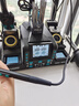 YIHUA982 烙鐵手柄C245/C210 一體式發(fā)熱芯烙鐵頭 高精度 982D I鑷子焊臺C120-5.0D平頭（1對） 曬單實拍圖