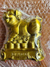 明恩銅十二生肖擺件全套大號屬相鼠牛雞蛇馬虎兔龍羊猴豬狗裝飾工藝品 【精工黃銅】生肖豬（加大號）富貴旺財 曬單實(shí)拍圖