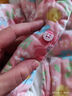 豆苗兒寶寶棉衣服純棉花手工棉襖嬰兒棉衣背帶棉褲套裝男女兒童小孩新生兒加厚保暖內(nèi)膽秋冬季一周歲 粉小花 80碼推薦年齡6-12個月 曬單實(shí)拍圖