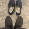 布舍元 传统千层底一脚蹬懒人休闲男士低帮中老年老北京布鞋子 蓝色40 实拍图