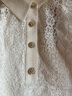 LIME FLARE莱茵2023夏季新品高级感白色蕾丝裙气质修身连衣裙轻礼服商场同款 白色 XL 晒单实拍图