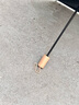 沐星魚遮陽晴雨傘防曬防紫外線太陽傘迷你便攜小巧折疊膠囊傘 紅色漸變愛心雨傘 三折手動款 曬單實(shí)拍圖