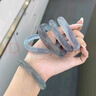 VTL天然高冰透紫羅蘭瑪瑙手鐲油青女款寬玉鐲子玉髓鐲子情人節(jié)禮物女 紫羅蘭 58mm 105-115斤 曬單實(shí)拍圖