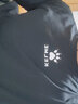 卡爾美（KELME）運(yùn)動(dòng)緊身衣男戶外保暖加絨打底衫跑步訓(xùn)練健身服少年上衣 黑色 XL/180 曬單實(shí)拍圖