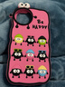 雅思戀 卡通可愛(ài)立體煤球適用iPhone14手機殼蘋(píng)果13promax硅膠軟殼12/11全包防摔女款 硅膠-煤球表情 iPhone 13 曬單實(shí)拍圖