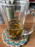 MARTIGUES進(jìn)口耐熱玻璃杯茶杯玻璃水杯綠茶杯帶把泡茶杯子家用辦公室喝水 330ml 單個+杯刷 曬單實拍圖