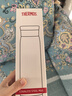 膳魔師（THERMOS）新款保溫杯大容量男女便攜創(chuàng  )意高檔泡茶杯不銹鋼水杯子JMZ-600 白色 480ml 曬單實(shí)拍圖