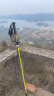鲁滨逊 碳纤维折叠登山杖 超轻五节杖 碳素拐杖徒步手杖爬山装备 鲁小西黄色（长款115-135） 实拍图