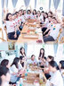 同學(xué)聚會(huì)紀(jì)念T恤定制20年30年40年短袖畢業(yè)班服衣服文化衫印logo 參考圖1 L 曬單實(shí)拍圖