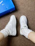 回力【廠(chǎng)牌】女款韓版小白鞋冬季新款女鞋軟底透氣厚底增高板鞋女 白色【偏小半碼】-專(zhuān)柜正品保障 37 曬單實(shí)拍圖