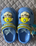 汪汪隊立大功兒童拖鞋夏季男童卡通可愛(ài)女童防滑軟底沙灘寶寶洞洞鞋 藍色 17 0碼內長(cháng)約17cm 曬單實(shí)拍圖