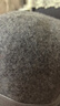啄木鳥(niǎo)法式復古羊毛呢禮帽女秋冬卷邊毛呢氈帽時(shí)尚百搭漁夫帽女士盆帽潮 灰色 M(56-58cm) 曬單實(shí)拍圖
