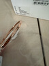 卡爾文·克萊恩（Calvin Klein）CK凱文克萊護刻系列經(jīng)典簡(jiǎn)約情侶ck手鐲預定女士手鏈男士手鐲同款 金色 XS內周長(cháng)16CM 曬單實(shí)拍圖