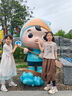 乖妮貓女童夏裝兩件套2024新款夏季洋氣闊腿短袖潮t恤裙褲中大童兩件套 圖片色 150 碼 曬單實拍圖