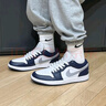 耐克（NIKE）鞋子aj男鞋 Air Jordan 1 Low 低幫男子運(yùn)動(dòng)休閑鞋籃球鞋 553558-141 白藍(lán) 43 曬單實(shí)拍圖