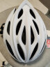 PMT M12自行车头盔男女一体成型公路山地车安全帽运动骑行装备 白黑 M码 实拍图