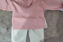 G.DUCKKIDS童裝女童春裝套裝兒童衣服女寶寶春秋季新款胡蘿卜背帶褲兩件套女 橘色 80尺碼7-11月(建議寶寶75-85cm) 曬單實(shí)拍圖
