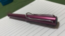 凌美(LAMY)宝珠笔签字笔 Al-star恒星系列紫红色 金属铝笔杆材质 黑色笔芯圆珠笔 德国进口 0.7mm送礼礼物 实拍图