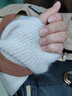 燕潯翻領(lǐng)設計感毛衣女秋冬季2025秋裝新款針織衫女裝慵懶溫柔上衣厚 米白 均碼 (適合80-140斤) 曬單實(shí)拍圖