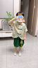 羅蒙男童漢服2025新款夏季國風(fēng)唐裝兒童國學(xué)服古裝古風(fēng)畢業(yè)演出服 水仙花 【上衣+褲子】 110 曬單實(shí)拍圖