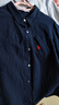 U.S. POLO ASSN.商場(chǎng)同款長(zhǎng)袖襯衫女通勤打底衫商務(wù)純棉免燙襯衣 藏藍(lán)色 2XL 曬單實(shí)拍圖