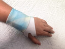 手腕熱敷貼蒸汽關(guān)節護腕帶孕婦護腕神器熱敷手腱鞘炎護腕帶關(guān)節貼 手腕熱敷貼一盒（5片） 曬單實(shí)拍圖