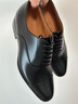 THOM WILLS三接頭牛津鞋男士亮皮商務(wù)正裝皮鞋冬季真皮透氣男鞋 黑色小牛皮B895-1 40 /7碼 曬單實(shí)拍圖