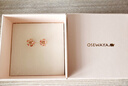 osewaya耳夾無耳洞女櫻花森系甜美耳環(huán)清新少女長款超仙耳釘情人節(jié)禮物 56耳釘 曬單實拍圖