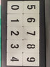 康馨雅鏤空噴漆字模板 數(shù)字0-9字母貨車車牌放大號鏤空墻體噴字廣告模具 0-9不銹鋼字高5cm外框8*10cm 曬單實拍圖