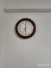 汉时（Hense）客厅挂钟办公室时钟欧式田园挂表时尚创意家用石英钟表HW13B款 实拍图