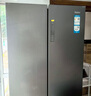 海爾（Haier）500升十字對開(kāi)雙開(kāi)四開(kāi)門(mén)電冰箱家用一級能效變頻節能無(wú)霜超大容量超薄嵌入式BCD-500WLHTD78SMU1 曬單實(shí)拍圖
