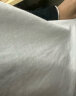 米子旗纯棉长袖t恤女慵懒风2024春秋女装学生宽打底衫 （长）咖字3139左胸小 子夜蓝 L 110-120斤 实拍图