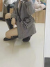 RGPX2025春秋新款女大衣小個子英倫風(fēng)寬松休閑韓版小香風(fēng)毛呢西裝外套 咖啡色【加棉加厚】 L 建議115-130斤 曬單實拍圖