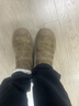 Jeep吉普戶外加厚保暖雪地靴男 冬季加絨防風(fēng)保暖一腳蹬中幫棉鞋 卡其/加絨保暖（運動碼） 41 曬單實拍圖