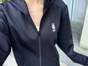 NBA官方聯(lián)盟王朝系列新款男女冬季防風(fēng)運(yùn)動潮流保暖拉鏈長袖連帽衛(wèi)衣 聯(lián)盟款（黑色） M 曬單實(shí)拍圖