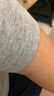 貓人短袖T恤男夏季商務(wù)休閑翻領(lǐng)polo衫寬松透氣輕薄保羅衫 灰色4XL 曬單實(shí)拍圖