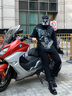 VOLO犀牛馬丁靴冬季高幫男鞋男士加絨保暖皮鞋真皮厚底增高短靴 黑色 319237121MM 40 曬單實(shí)拍圖