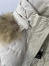 啄木鳥(niǎo)（TUCANO）羽絨棉衣女中長(cháng)款冬季2025新款中年媽媽裝冬裝加厚大毛領(lǐng)棉服外套 米白 XL (建議120-135斤) 曬單實(shí)拍圖