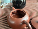 原山宜興紫砂壺原礦大紅袍泥料金家棋手工紫砂壺功夫茶具泡茶禮盒裝 紫砂壺-半月壺-金家棋 曬單實(shí)拍圖