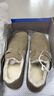 BIRKENSTOCK勃肯德國進(jìn)口新品男女款絨面London Shearling毛毛鞋 沙色窄版1028470 39 曬單實(shí)拍圖