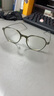 目戲（EYEPLAY）網(wǎng)上配眼鏡韓版輕韌TR素顏眼鏡框女近視眼鏡可配度數男5015 EP-CTR5015-C1顯白橄欖綠 含目戲1.60防藍光鏡片 曬單實(shí)拍圖