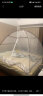 意尔嫚 免安装蒙古包蚊帐1.8米床 加密加厚拉链可折叠坐床式学生宿舍家用床上用品 麋鹿-棕 实拍图