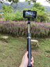 手機自拍桿通用型適用蘋果華為vivo小米o(hù)ppo手持迷你線控拍照支架 黑色 Type-c插頭 曬單實拍圖