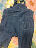幼歌（YOUGE）嬰幼兒毛毛蟲(chóng)背帶褲套裝寶寶春季新款活力撞色襯衫 牛仔藍背帶褲（66-90襠開(kāi)扣） 73 cm 曬單實(shí)拍圖