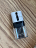 宜丽客（ELECOM）迷你便携蓝牙鼠标无线马克鼠手机笔记本电脑充电小巧 白色+护腕鼠标垫 实拍图