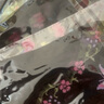 途尊（kingtrip）6雙女棉底中筒水晶絲襪玻璃絲襪棉底絲襪防勾絲女士高筒絲襪 6款6色棉底白絲花花型隨機(jī) 34-40 曬單實(shí)拍圖