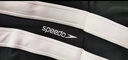 速比濤（Speedo）泳衣女噪點系列抗氯顯瘦復(fù)古寬腰帶ins風(fēng)休閑溫泉度假連體泳衣 黑色/白色 L (高165-170cm,重58-64kg) 曬單實拍圖