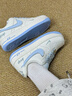 AJNIKERAIR NIKE莆田純原AF1空軍一號白黑金迷你小金鉤男女潮流運動(dòng)板鞋 天空藍 +關(guān)注店鋪備注送毒合 41 曬單實(shí)拍圖